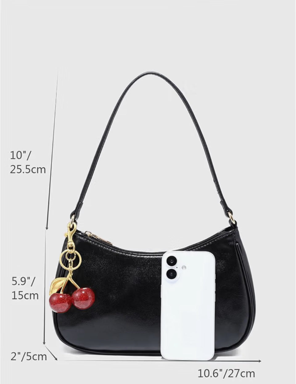 Joan Mini Handbag - Noir
