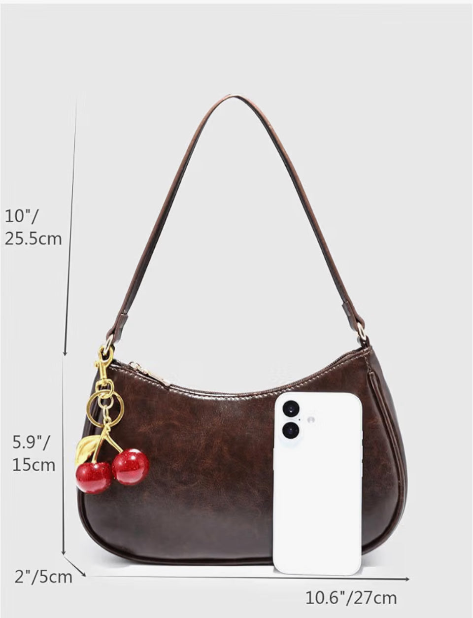 Joan Mini Handbag - Espresso