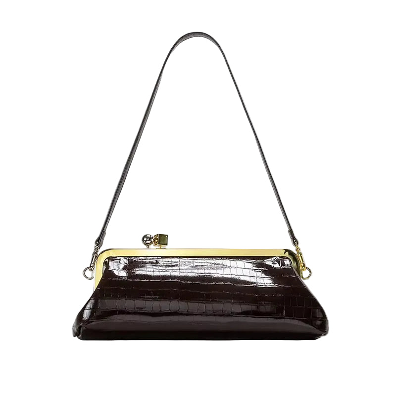 Joan Clutch - Espresso
