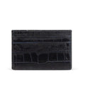 Cardholder Wallet (Recycled Genuine Leather) - Noir