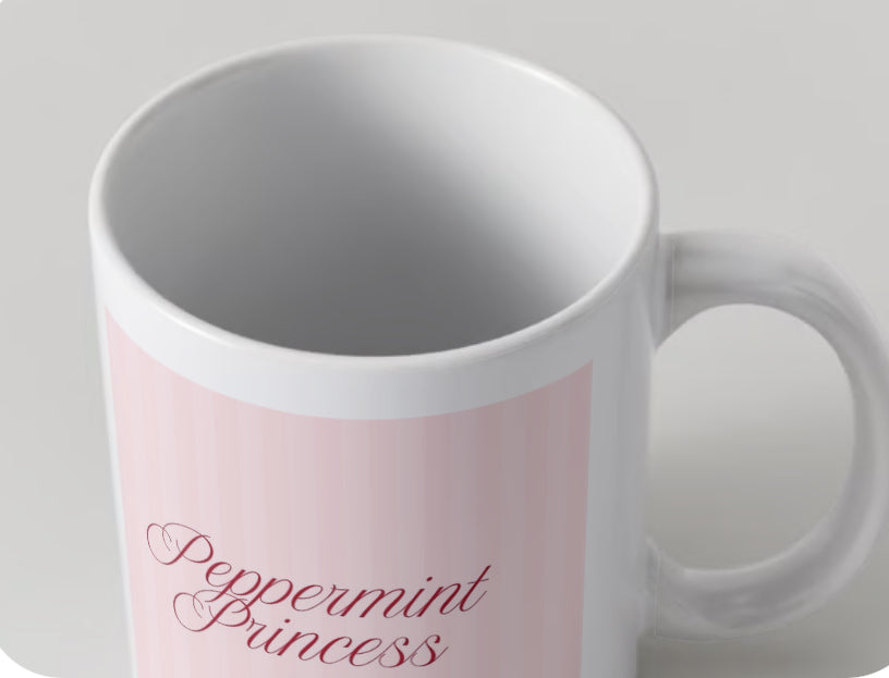 Holiday Mug - Peppermint Princess